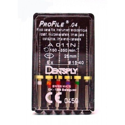 Limas Profile Rep 04(011N) 25mm nº25(6u) Maillefer