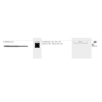 Brocas Therma-Cut (A0050) Sortida Maillefer