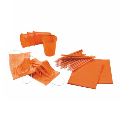 Kit 4 descartaveis Laranja...