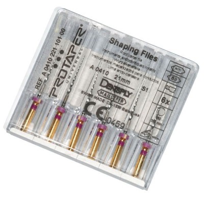 Limas Protaper 21mm S1 (A0410-1) (6u) Maillefer