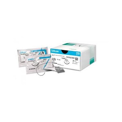 Sutura Silkam 4/0 (1,5)...