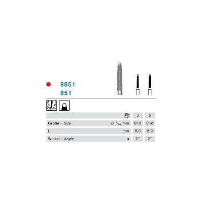 Brocas Diam 851-314-016...