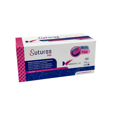 Sutura PGA 3/0 3/8 19mm (2)...