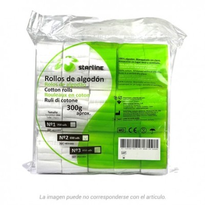 Rolos de Algodão nº3 (300g)...
