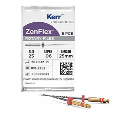 Limas Zenflex 04 25mm nº20 (6u) Kerr