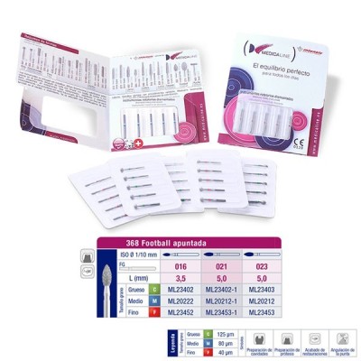 Brocas Diamante FG 368C-023 (5u) Medicaline