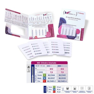 Brocas Diamante FG 885C-014 (5u) Medicaline