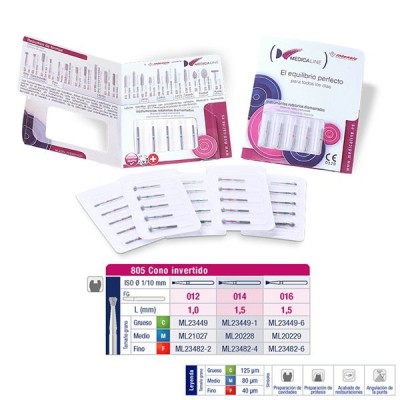 Brocas Diamante FG 805F-014 (5u) Medicaline