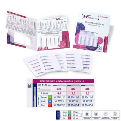 Brocas Diamante FG 836F-012 (5u) Medicaline