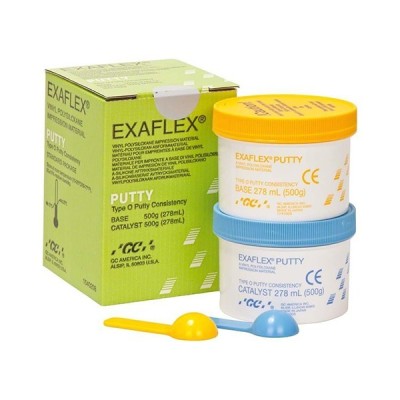 Exaflex Putty Azul claro 278+278ml GC