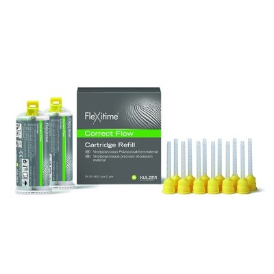 Flexitime Correct Flow cartucho amarelo Heraus