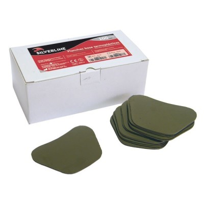 Placas Base Cinza Superior (50u) Silver Line