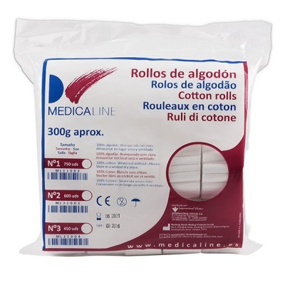 Rolos de Algodão nº1 (300g) Medicaline