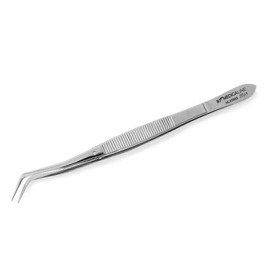 Pinça estriada Meriam 16cm Medicaline