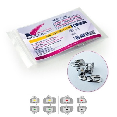 Tubos cimentação directa MBT.022 UL6 10u Medicaline