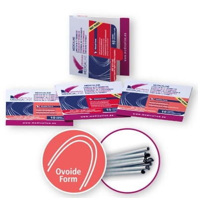 Arco Armonie NITI Térmico red. sup.016 Ovoide (10u) Medicaline