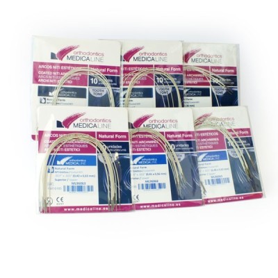 Arcos Armonie NITI Esteticos NF Red Sup 016 (10u) Mediline