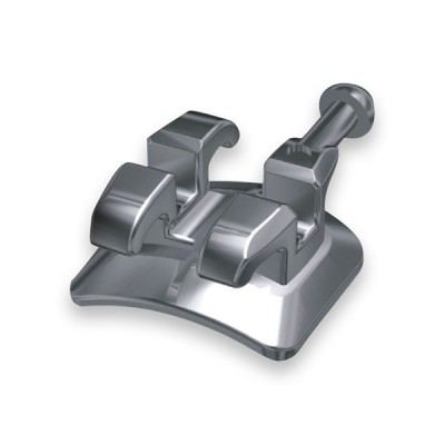 Brackets Metálicos Mini Roth 018´´ Kit Dentaflux