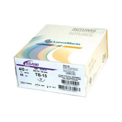 Sutura Absor.SSA TB-18 5/0 1/2 (36u) Lorca Marin