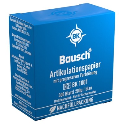 Papel Articluar BK1001 Azul rep. 200u (300u) Bausch