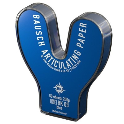 Papel Articluar BK03 Azul ferradura 200m (50u) Bausch