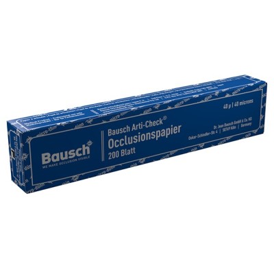 Papel Articluar BK09  40 micras Azul fino (200u) Bausch