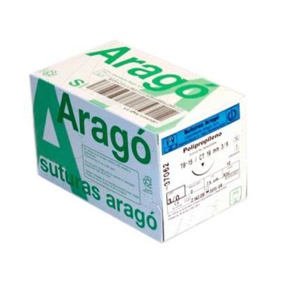 Sutura Polipropileno ATB-10 5/0 37139 12u Arago