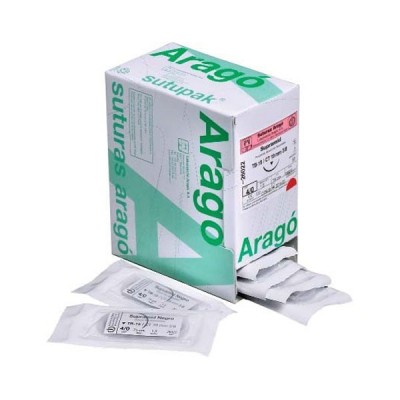 Sutura Supramid TB-10 6/0 26019 36u Arago