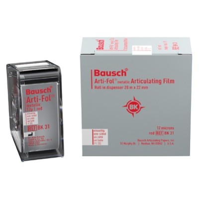 Papel Art. BK31 Monoface 12u Vermelho 20m Bausch
