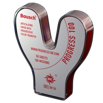 BK54 Horseshoe-Shape Vermelho 50 Folhas