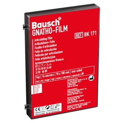 BK171 Pap. Art. Gnatho Film Vermelho 70x100mm 50un