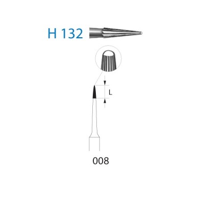 Brocas Tungs H132-314-008...