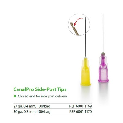 Canalpro pontas side-port 30GA 100un (60011170)